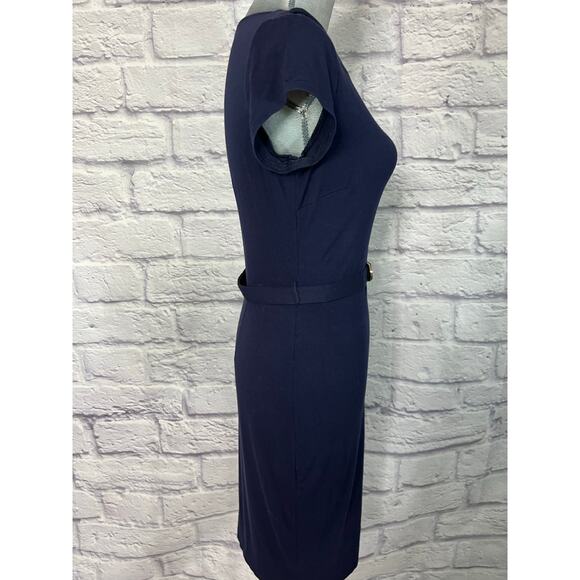 Vintage Y2K Cache Knit Belted Bodycon Mini Dress - Picture 3 of 9